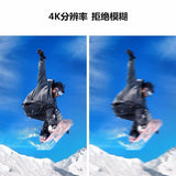 【 拍攝🎬不求人 運動相機 】無線WI-FI 新款迷你智能 高清戶外 防水攝像機 4K運動DV - 黑色攝像機
