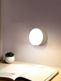 【 日本🇯🇵暢銷 實用LED智能小夜燈 圓形床頭燈 無線 光控 磁吸 充電 】