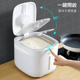 【 🇯🇵日本暢銷家品  日式米桶 防蟲 防潮 密封 家用收納米箱 大米麵粉儲存10L 】