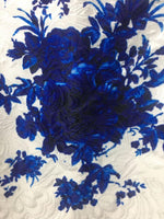 Tailored Embroider Flower Dress