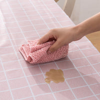 人氣熱賣新款 PEVA 韓國簡約風格免洗長方形枱布 餐桌布  檯布