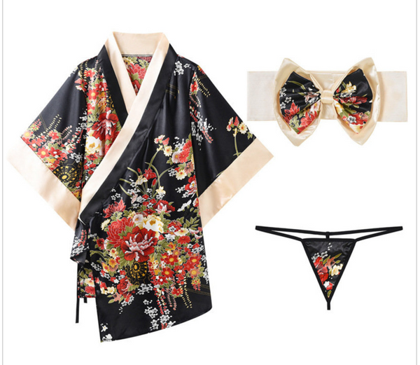 日本熱賣  情趣內衣性感 日本和服遊戲制服 角色扮演 浴袍誘惑套裝