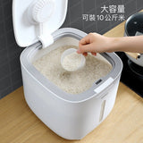 【 🇯🇵日本暢銷家品  日式米桶 防蟲 防潮 密封 家用收納米箱 大米麵粉儲存10L 】