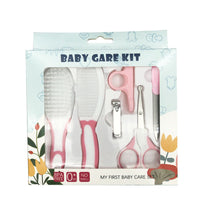 【 日本暢銷 🇯🇵 新手媽媽必備 嬰兒護理清潔6件套 指甲剪組合套裝寶寶安全梳刷禮盒 】
