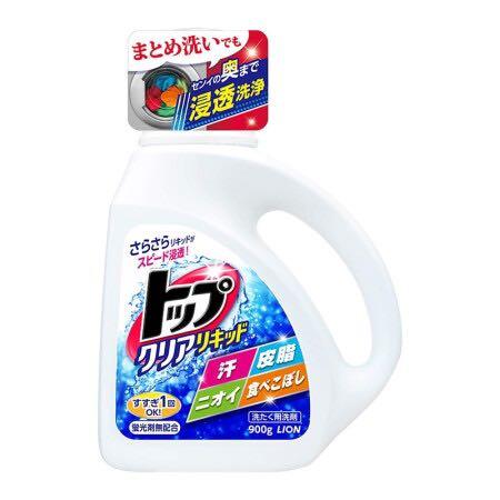 【 日本🇯🇵暢銷 洗衣產品  獅王強效潔淨洗衣液 900g 】