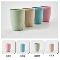 日本熱賣 天然環保小麥秸稈茶杯 / 漱口杯 - 四色可選