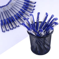 暢銷熱賣 [ 5支裝 ] 0.5mm原子筆 辦公室文具 水性 原子筆 商務筆 - 藍色