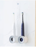 熱賣家品 日本SP SAUCE掛免打孔牙刷架掛牆式掛架吸壁式牙具收納架子 - 白色