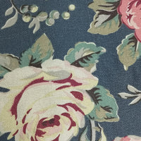 Handmade Flower Print Canvas Bag