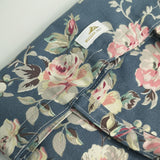 Handmade Flower Print Canvas Bag