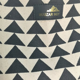 Handmade Rhombus Print Tote Bag