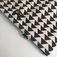 Handmade Rhombus Print Tote Bag