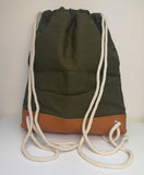 Handmade Canvas Camouflage Backpack