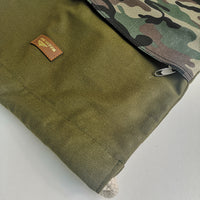 Handmade Canvas Camouflage Backpack