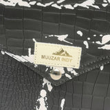 Handmade Splash ink Print Bag