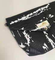 Handmade Splash ink Print Bag