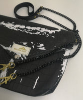 Handmade Splash ink Print Bag