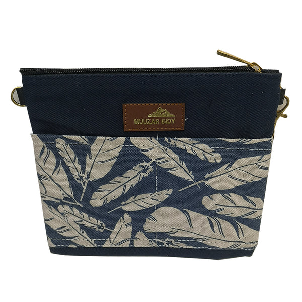 Handmade Leaf Print Bag