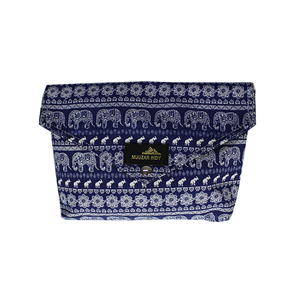 Muuzar Indy Thailand Nonwoven Elephant Pattern Small Handbag Crossbody Bag (Limited Edition)