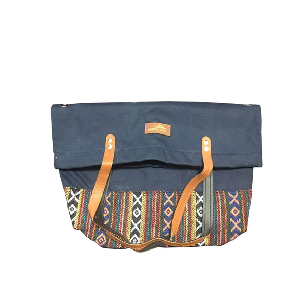 Handmade Canvas Fabric Slant Bag