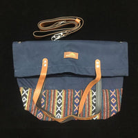 Handmade Canvas Fabric Slant Bag