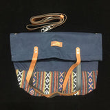 Handmade Canvas Fabric Slant Bag