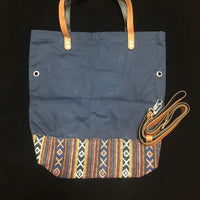 Handmade Canvas Fabric Slant Bag