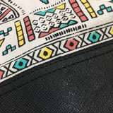 Handmade Canvas with PU Handbag